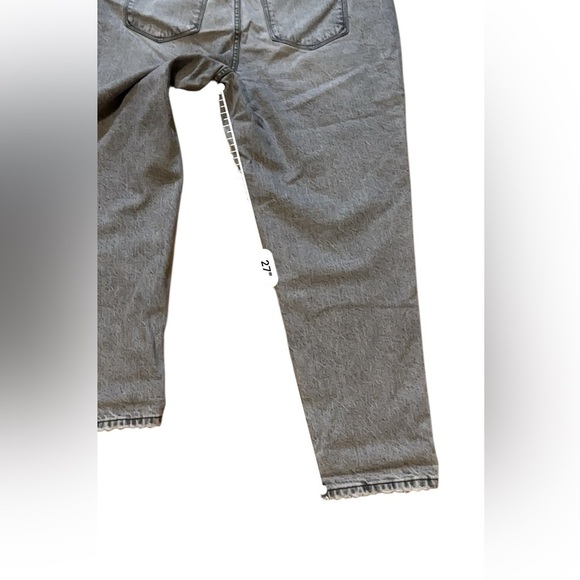 Good American Jeans 16 Good Girlfriend High Waist GGHNH602BT Distressed Black - Picture 8 of 8